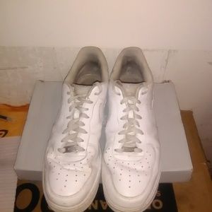 Nike Air Force One White Leather 07 Size 13